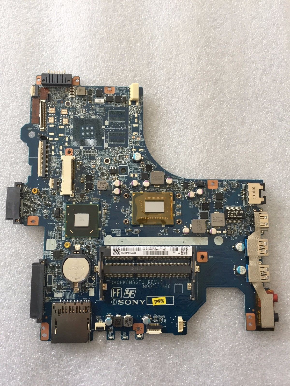 Sony Vaio SVF142 I3CPU GM Laptop-Motherboard DA0HK8MB6E0 A1944997A REG:G